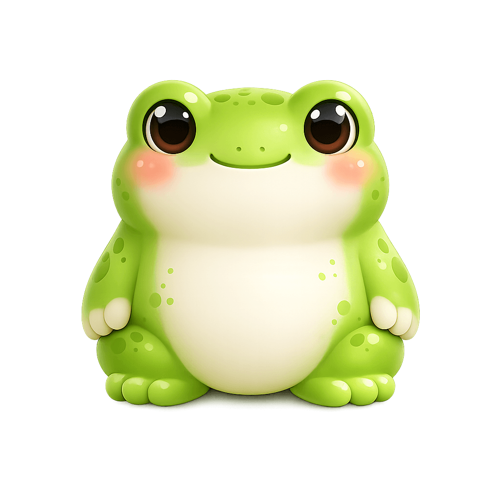 Begleiter Frosch aus Viyos Sammlung